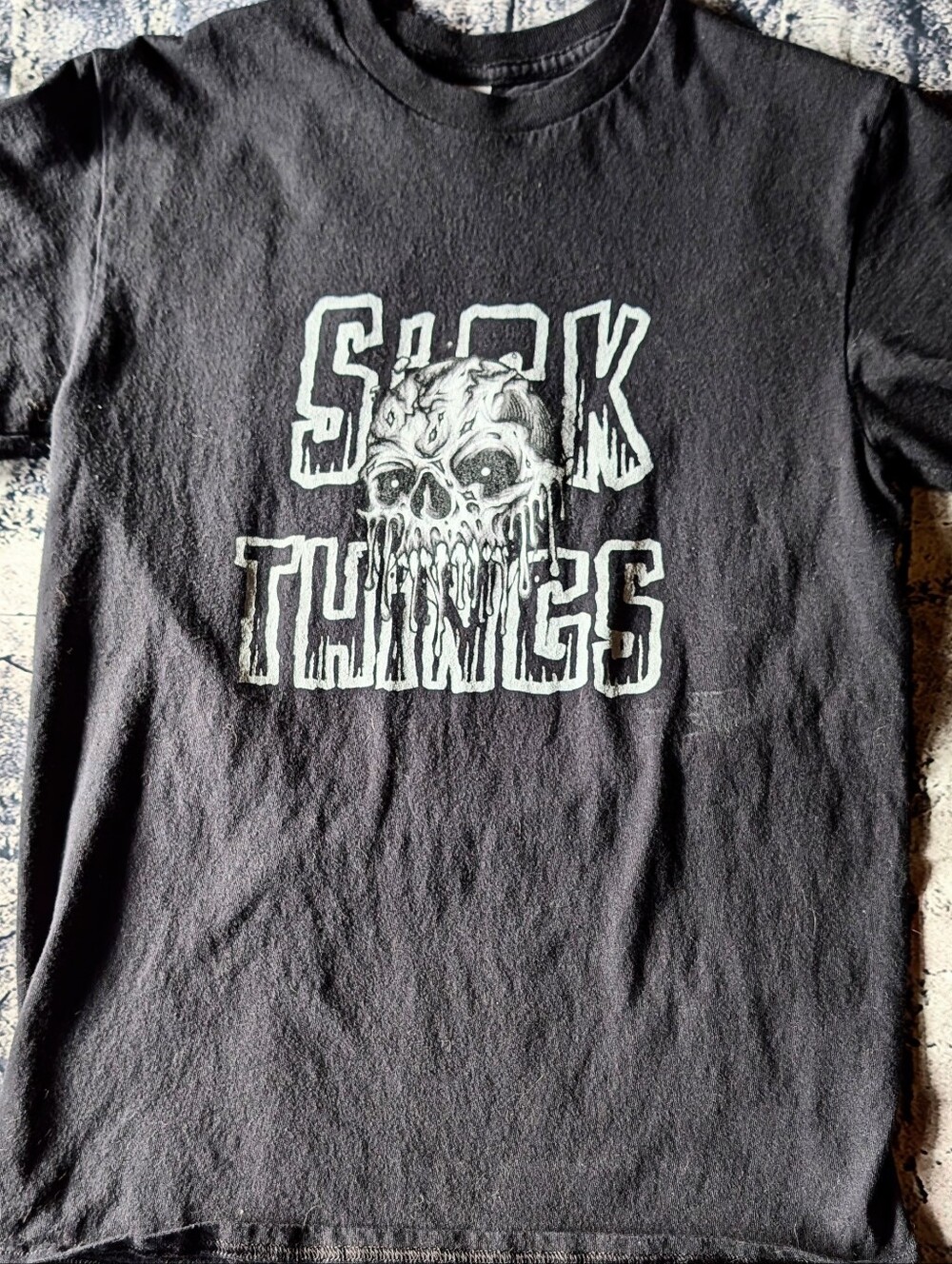 Sick Things Graphic Skull Tee